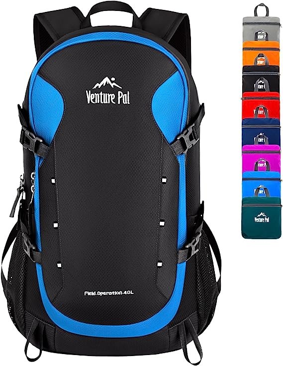 Venture pal backpack without laptop pocket